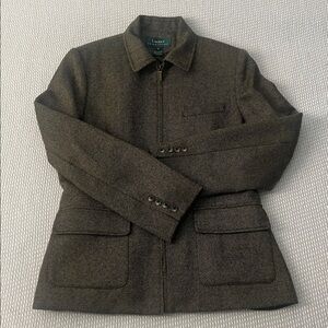 Lauren Ralph Lauren Herringbone Brown Women’s Jacket Size 10